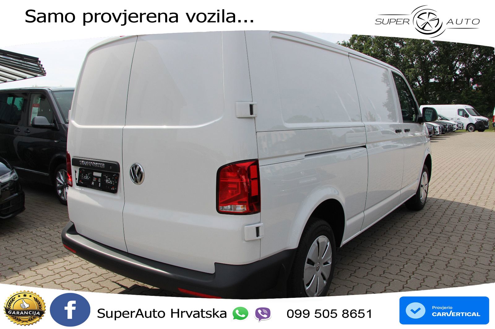 Volkswagen T6. Transporter Kasten lang 110 KS