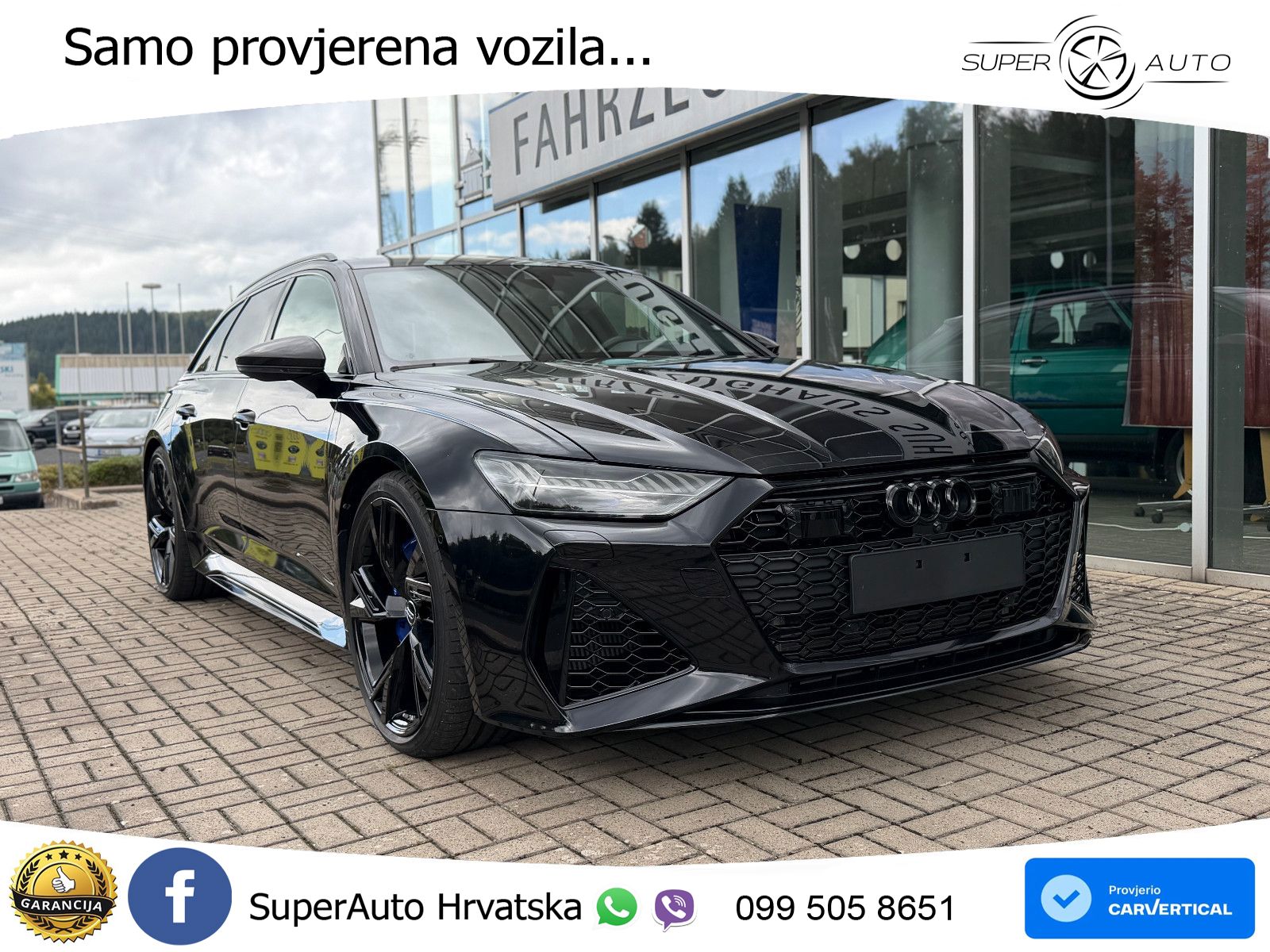 Audi RS6 Avant 4.0 TFSI V8 (600 KS) quattro Tiptronic LED+GR SJED+ACC