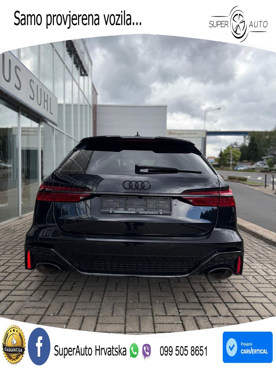 Audi RS6 Avant 4.0 TFSI V8 (600 KS) quattro Tiptronic LED+GR SJED+ACC