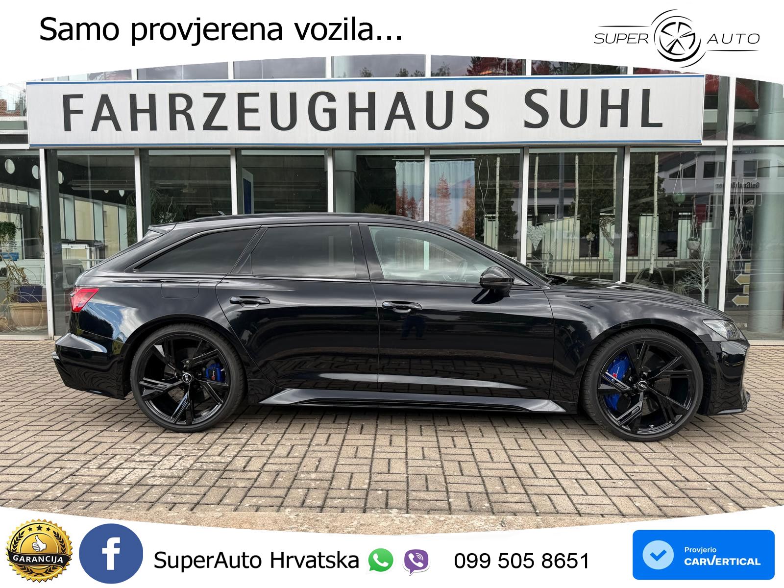 Audi RS6 Avant 4.0 TFSI V8 (600 KS) quattro Tiptronic LED+GR SJED+ACC