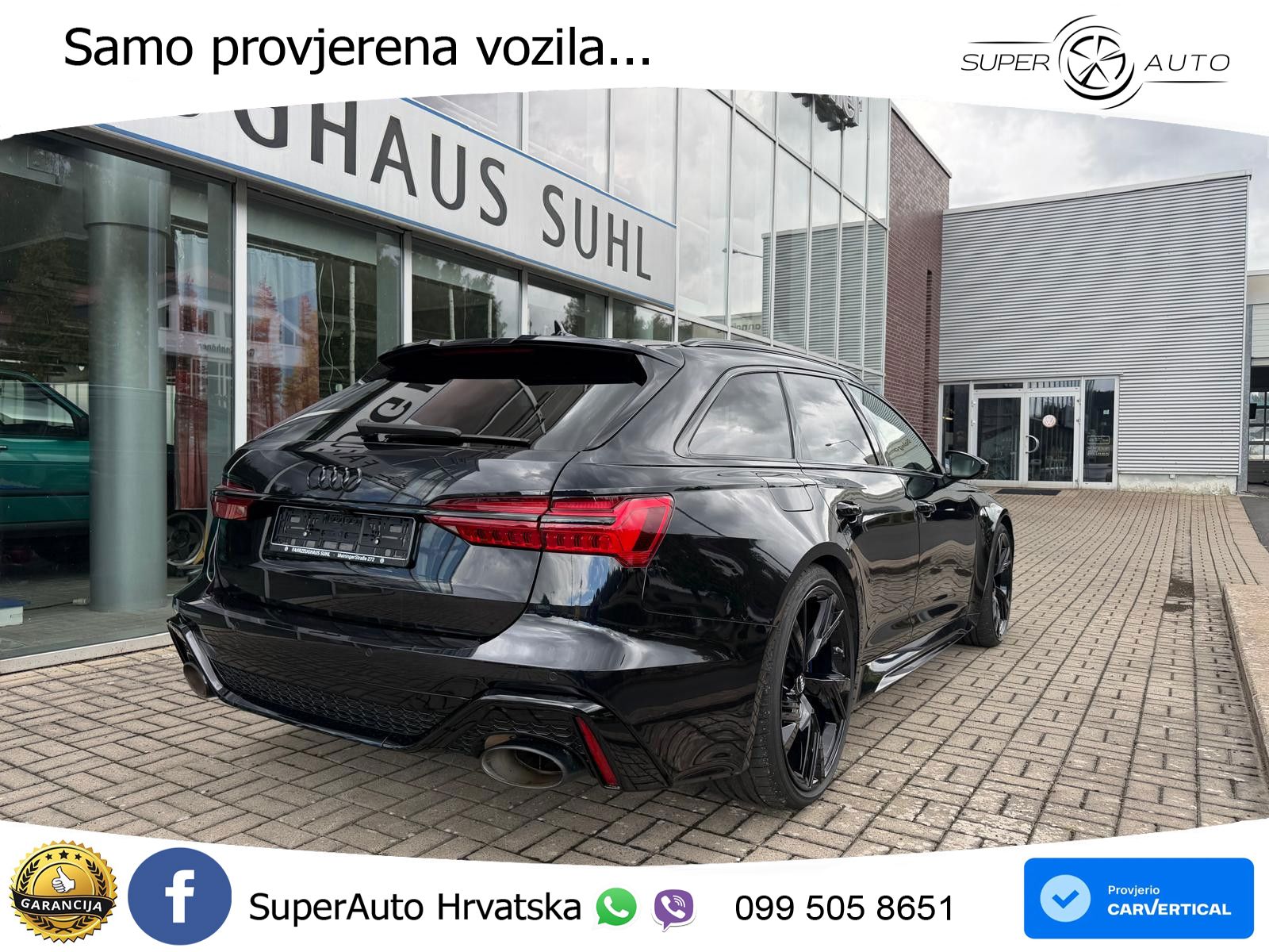 Audi RS6 Avant 4.0 TFSI V8 (600 KS) quattro Tiptronic LED+GR SJED+ACC