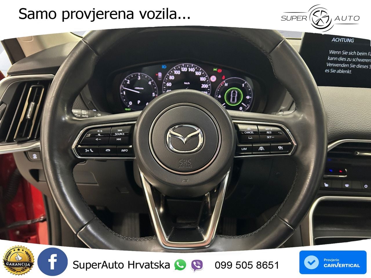 Mazda CX-60 3.3 e-Skyactiv D (254 KS) AWD Automatic LED+GR SJED+ACC