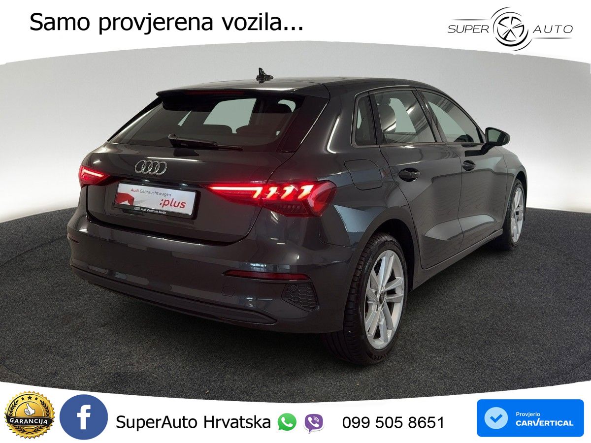 Audi A3 30 TDI (116 KS) S tronic LED+GR SJED+ACC