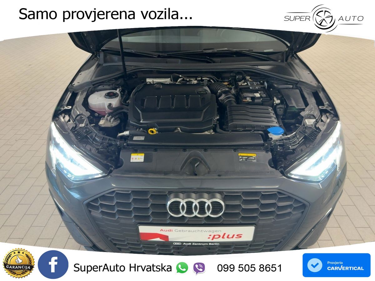 Audi A3 30 TDI (116 KS) S tronic LED+GR SJED+ACC