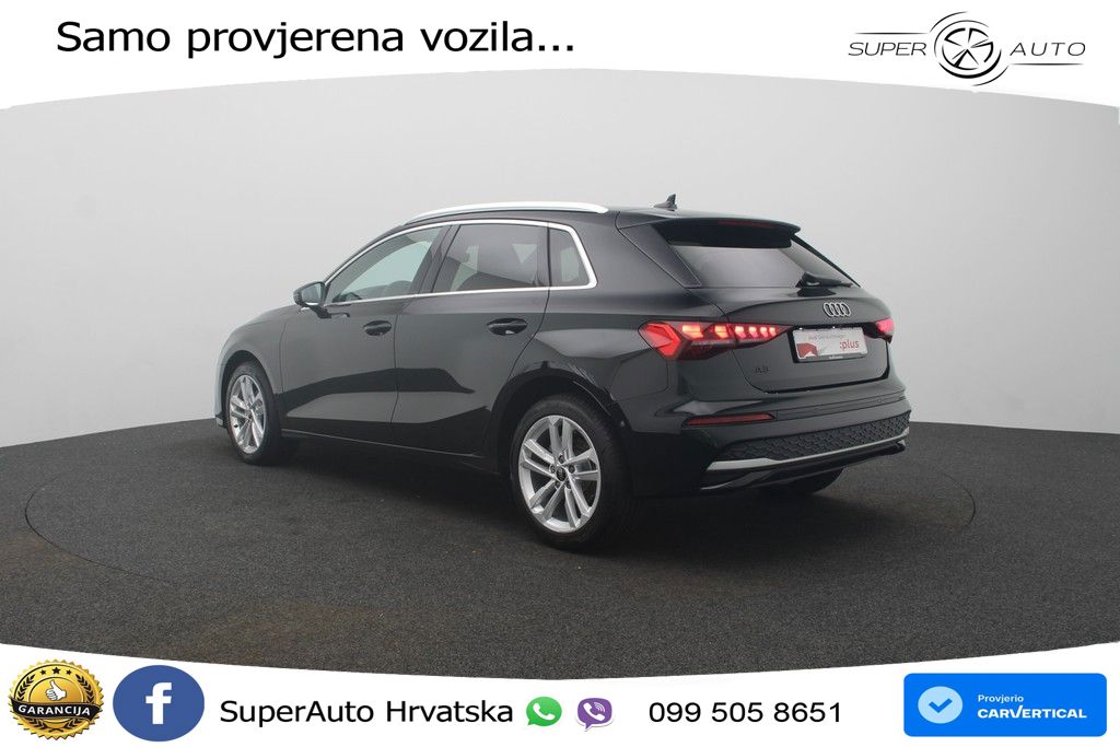 Audi A3 Sportback 30 TFSI (116 KS) Mild Hybrid S tronic LED+GR SJED+ACC