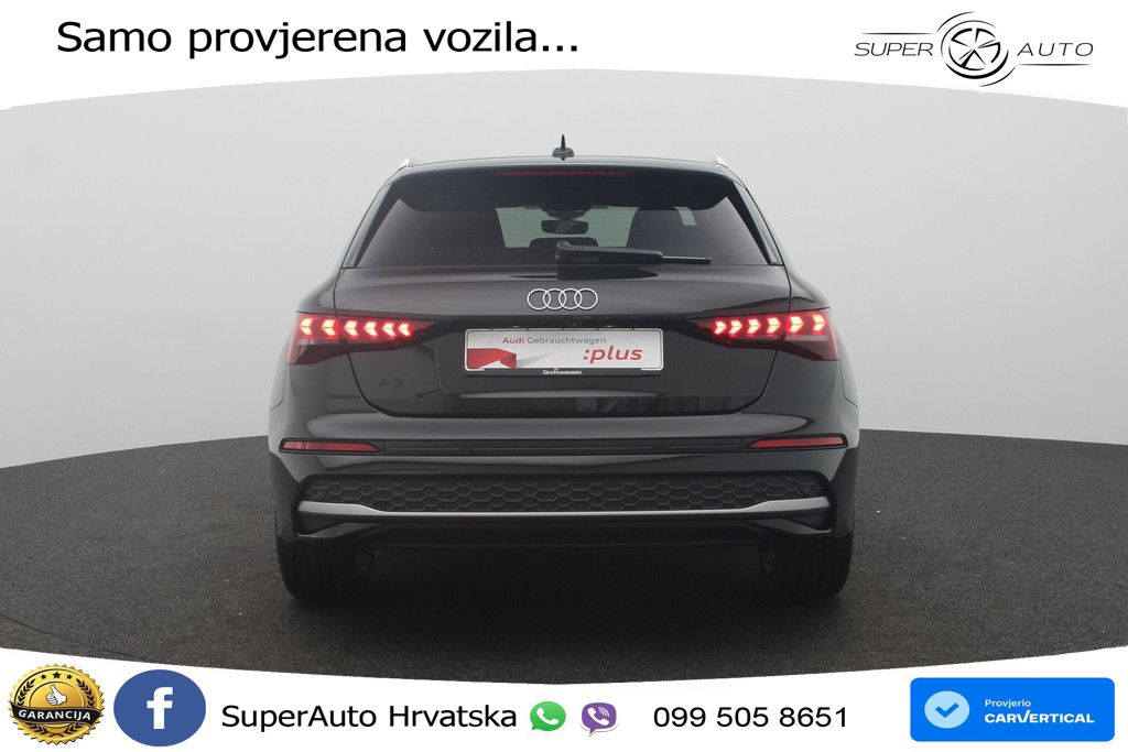 Audi A3 Sportback 30 TFSI (116 KS) Mild Hybrid S tronic LED+GR SJED+ACC