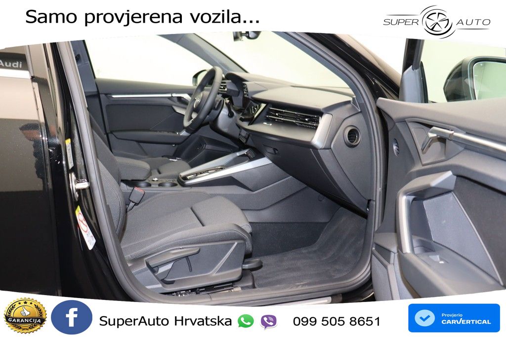 Audi A3 Sportback 30 TFSI (116 KS) Mild Hybrid S tronic LED+GR SJED+ACC