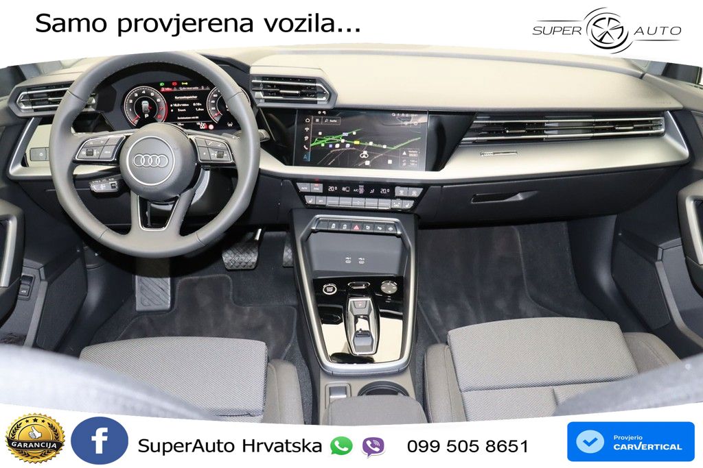 Audi A3 Sportback 30 TFSI (116 KS) Mild Hybrid S tronic LED+GR SJED+ACC