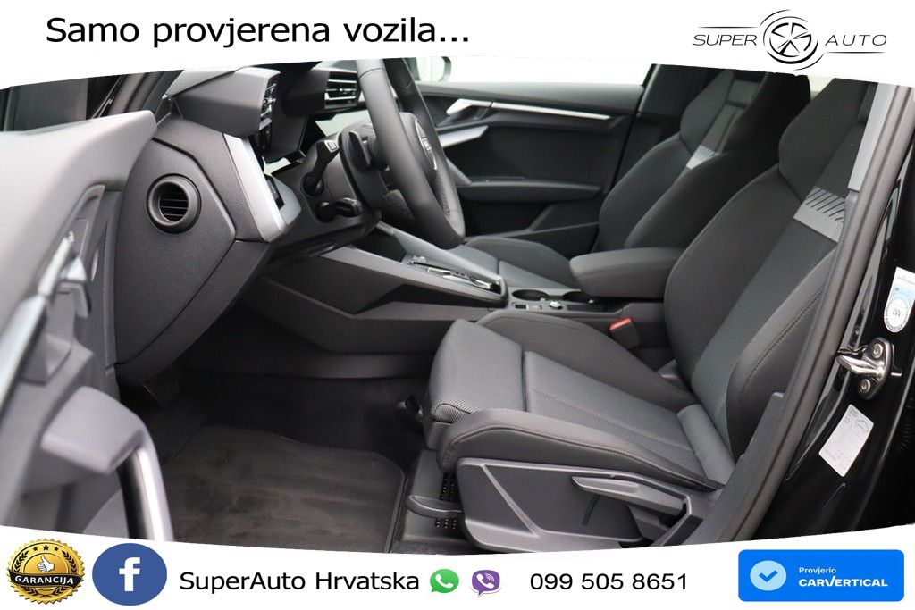 Audi A3 Sportback 30 TFSI (116 KS) Mild Hybrid S tronic LED+GR SJED+ACC
