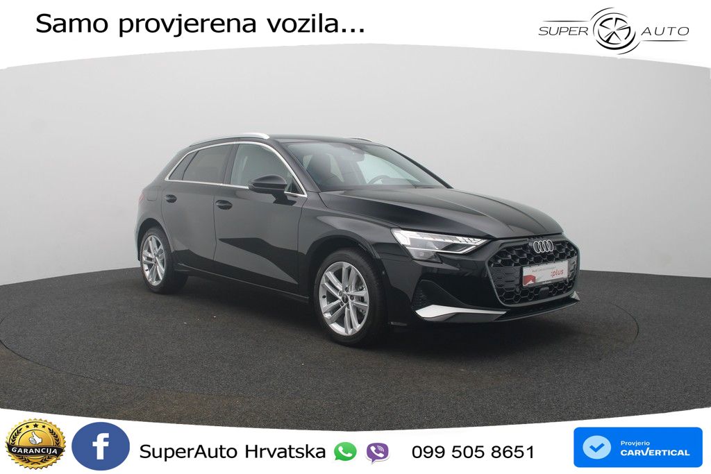 Audi A3 Sportback 30 TFSI (116 KS) Mild Hybrid S tronic LED+GR SJED+ACC