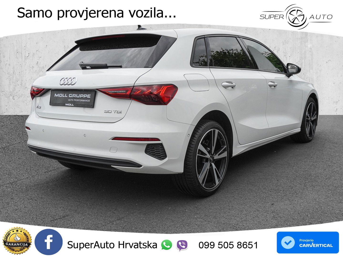 Audi A3 30 TDI (116 KS)