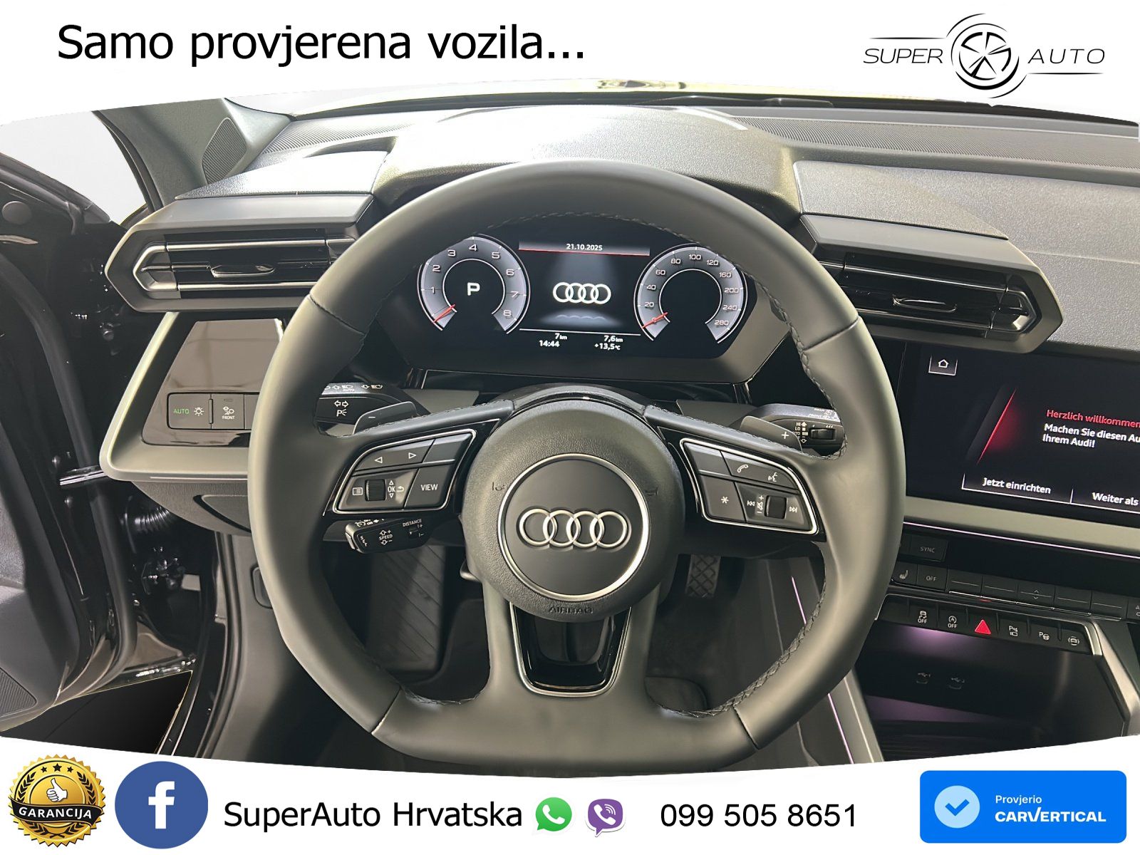 Audi A3 Sportback 30 TFSI (116 KS) Mild Hybrid S tronic LED+GR SJED+ACC
