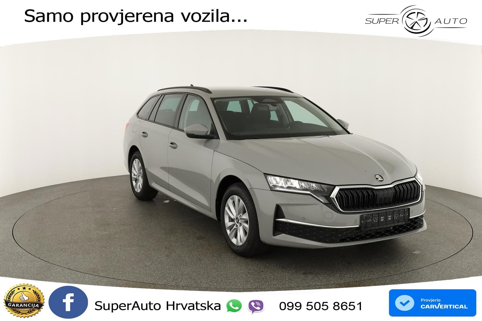 Škoda Octavia Combi 2.0 TDI (150 KS) DSG Selection LED+GR SJED+ACC