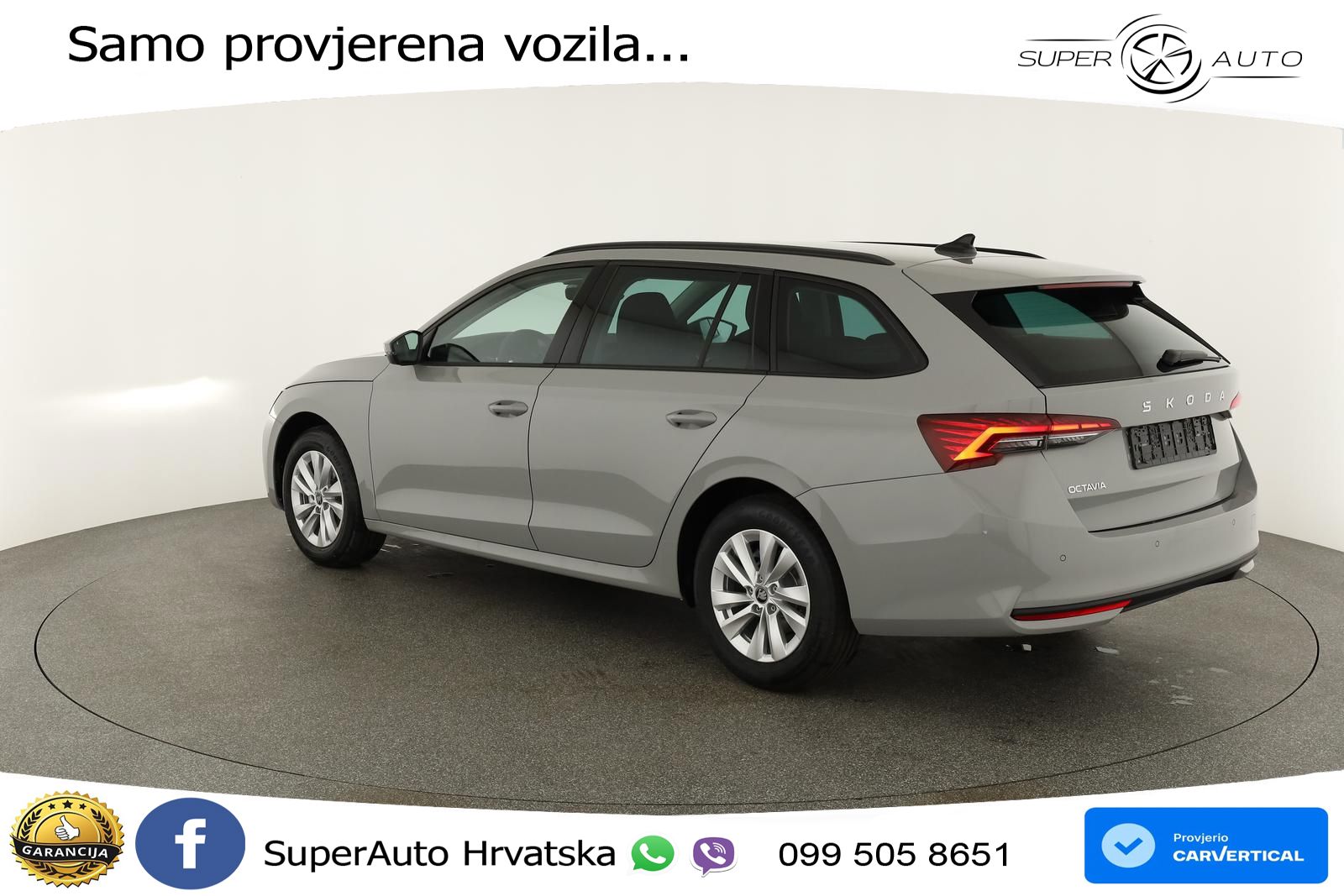 Škoda Octavia Combi 2.0 TDI (150 KS) DSG Selection LED+GR SJED+ACC