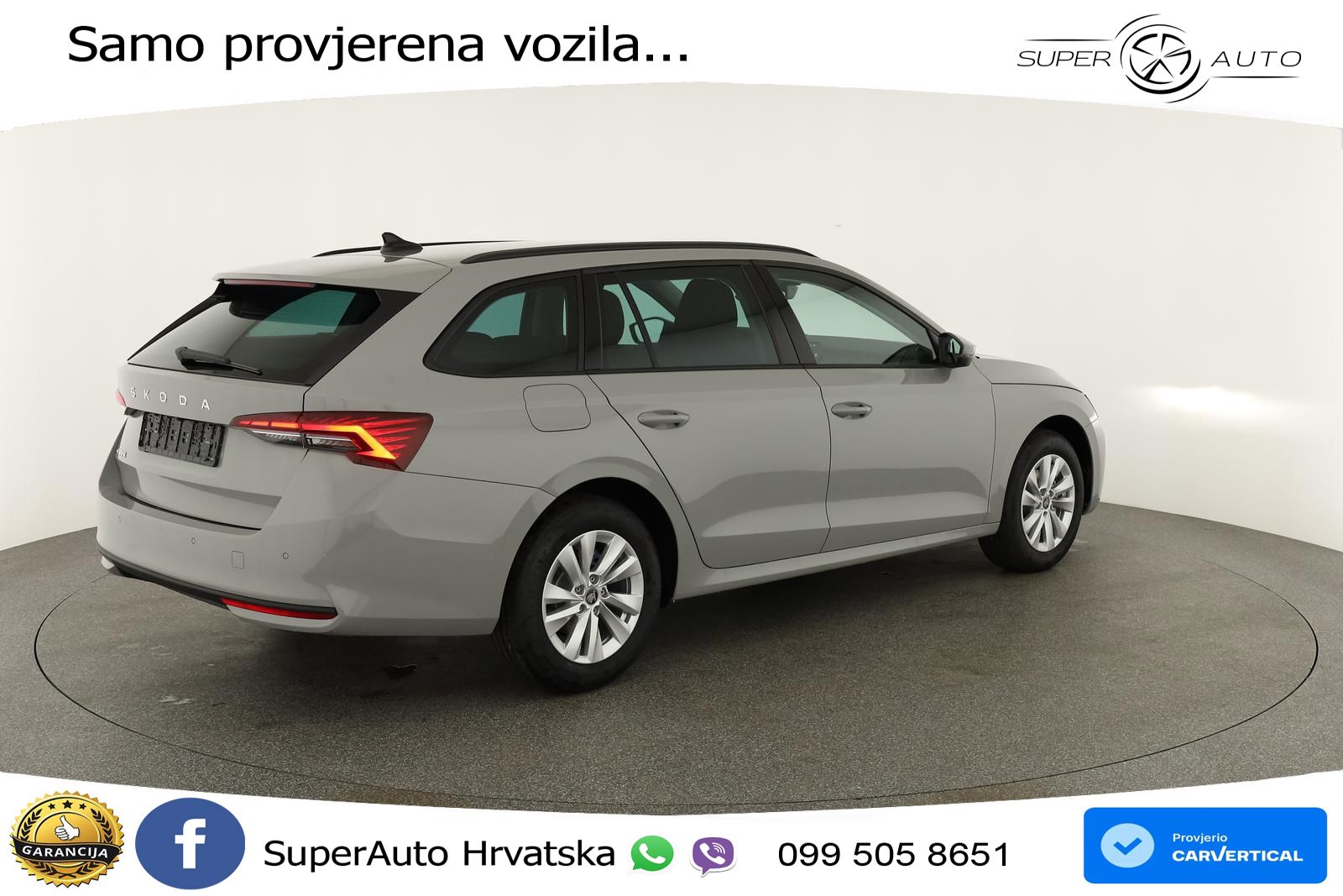Škoda Octavia Combi 2.0 TDI (150 KS) DSG Selection LED+GR SJED+ACC