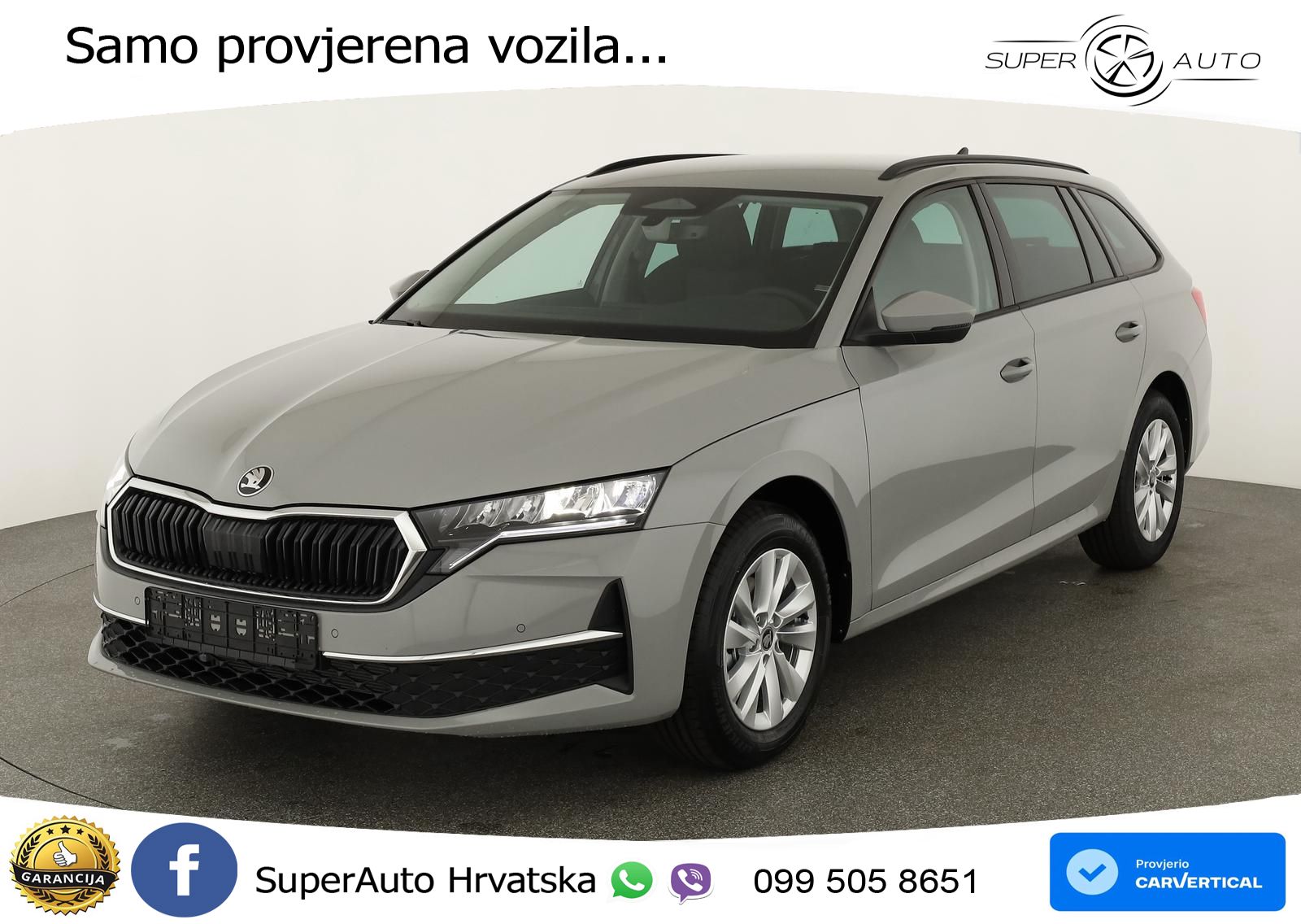 Škoda Octavia Combi 2.0 TDI (150 KS) DSG Selection LED+GR SJED+ACC
