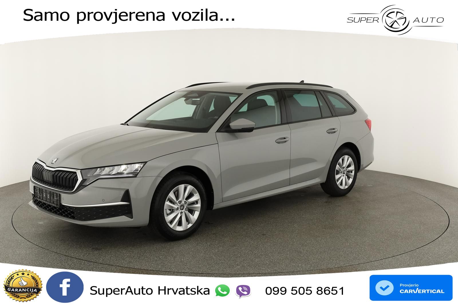Škoda Octavia Combi 2.0 TDI (150 KS) DSG Selection LED+GR SJED+ACC