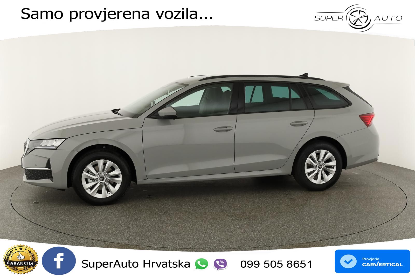 Škoda Octavia Combi 2.0 TDI (150 KS) DSG Selection LED+GR SJED+ACC