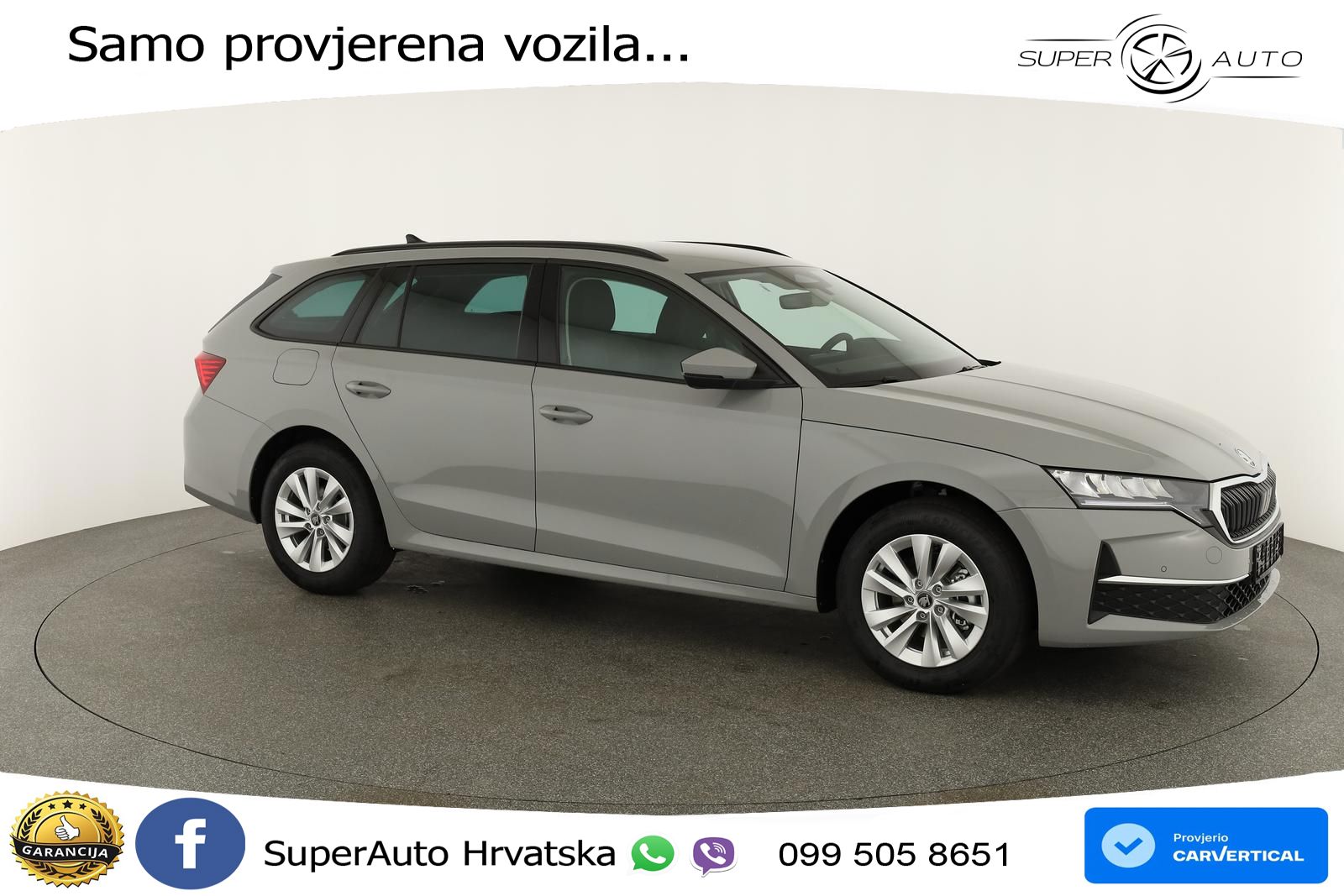 Škoda Octavia Combi 2.0 TDI (150 KS) DSG Selection LED+GR SJED+ACC