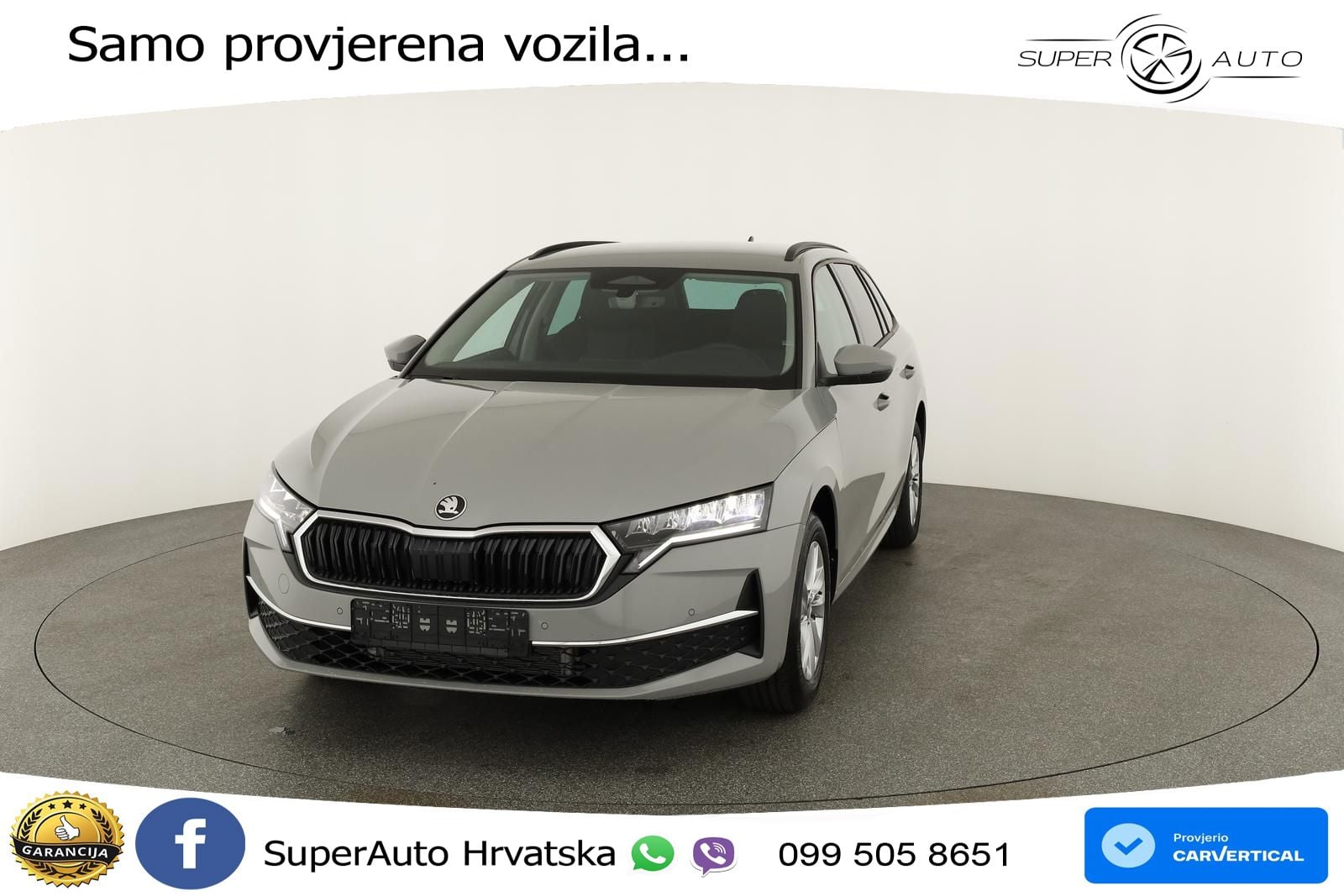Škoda Octavia Combi 2.0 TDI (150 KS) DSG Selection LED+GR SJED+ACC