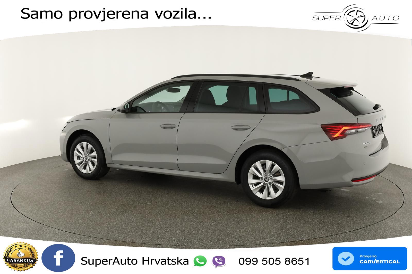 Škoda Octavia Combi 2.0 TDI (150 KS) DSG Selection LED+GR SJED+ACC