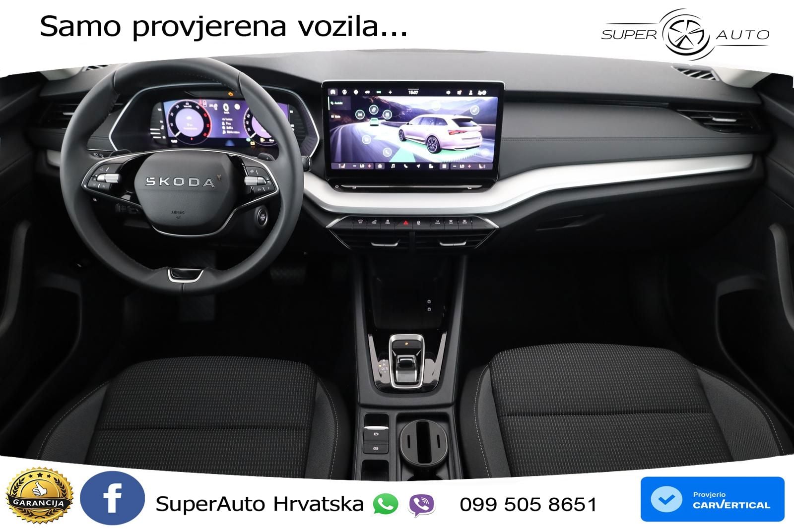 Škoda Octavia Combi 2.0 TDI (150 KS) DSG Selection LED+GR SJED+ACC