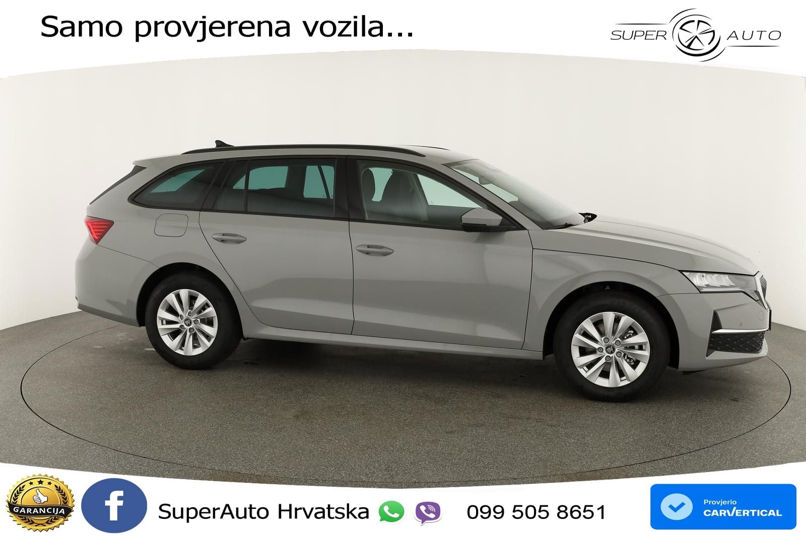 Škoda Octavia Combi 2.0 TDI (150 KS) DSG Selection LED+GR SJED+ACC