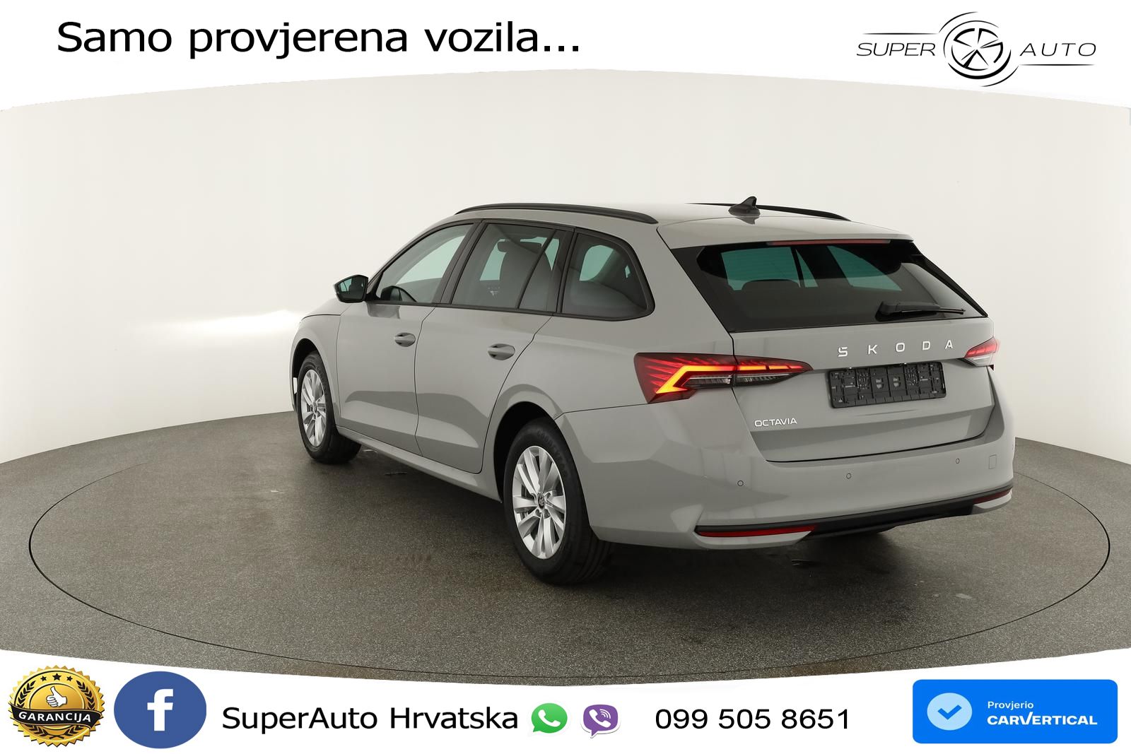 Škoda Octavia Combi 2.0 TDI (150 KS) DSG Selection LED+GR SJED+ACC