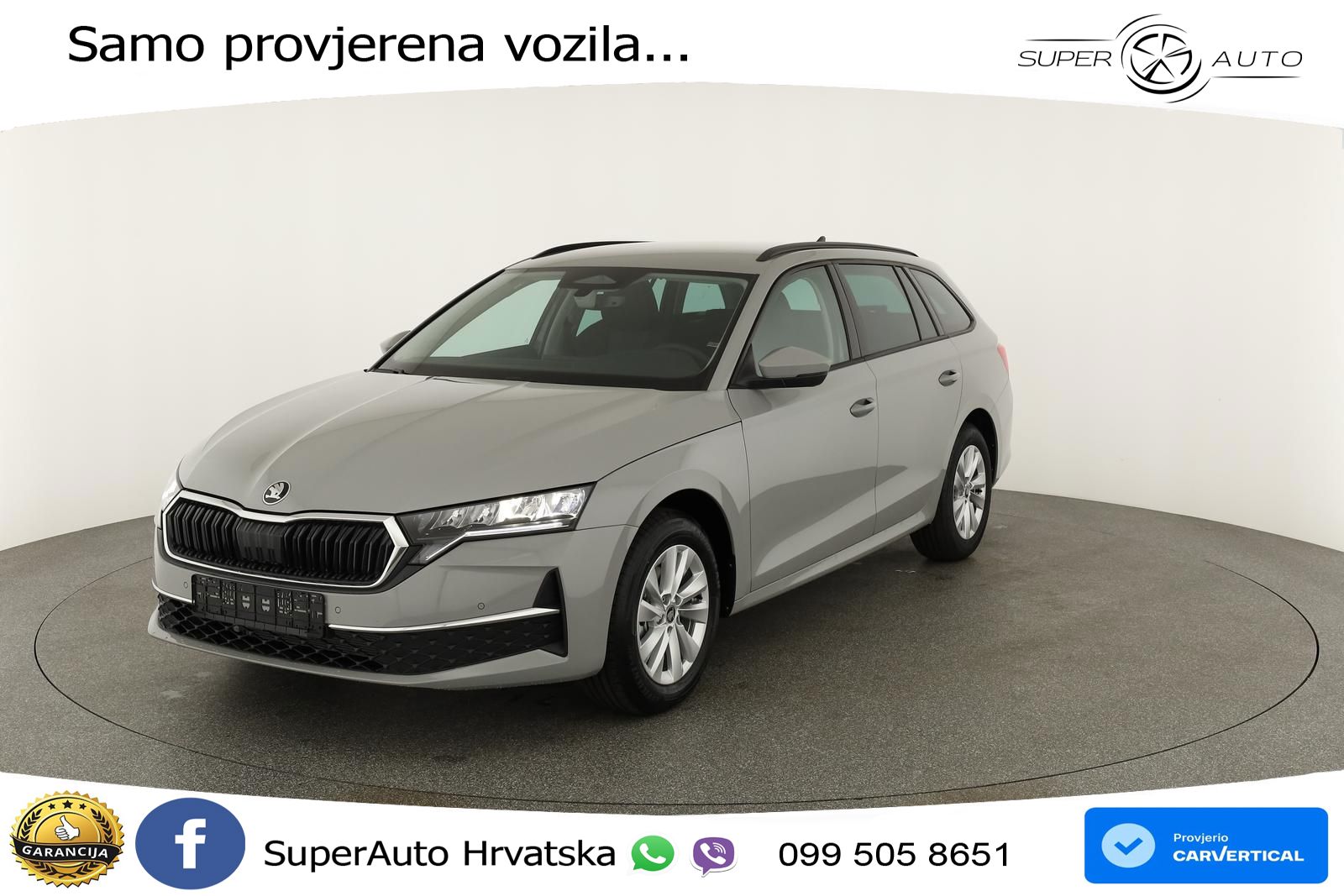 Škoda Octavia Combi 2.0 TDI (150 KS) DSG Selection LED+GR SJED+ACC