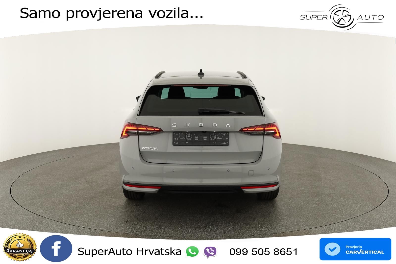 Škoda Octavia Combi 2.0 TDI (150 KS) DSG Selection LED+GR SJED+ACC