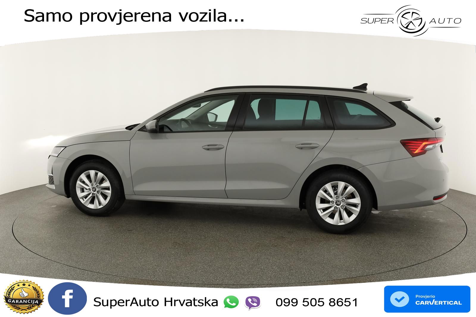 Škoda Octavia Combi 2.0 TDI (150 KS) DSG Selection LED+GR SJED+ACC