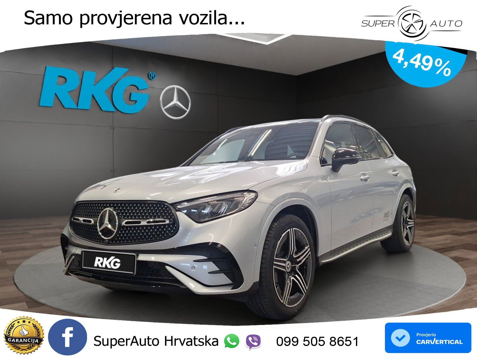 Mercedes GLC 220d (197 KS) 4MATIC 9G-TRONIC AMG ACC+GR SJED+360+PANO