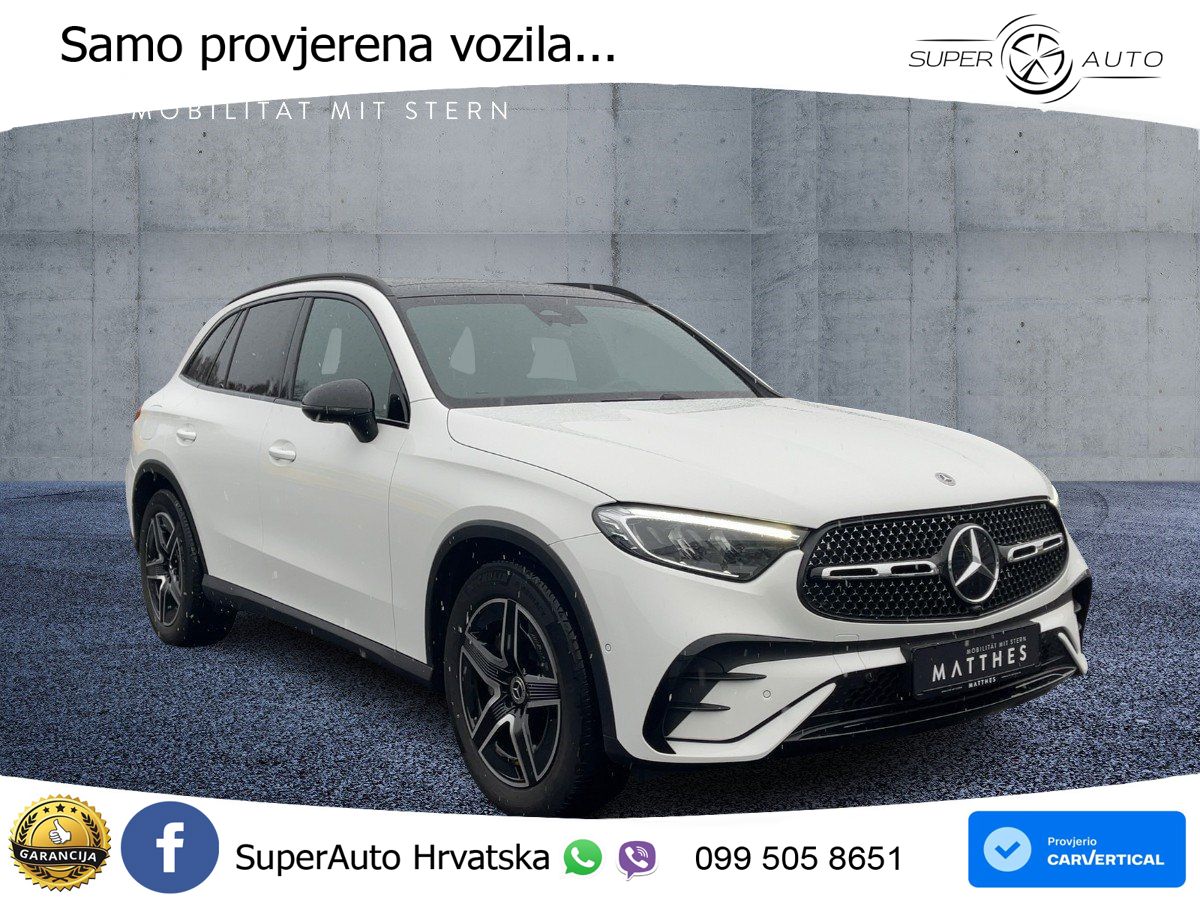 Mercedes GLC 220d (197 KS) 4MATIC 9G-TRONIC AMG LED+GR SJED+ACC