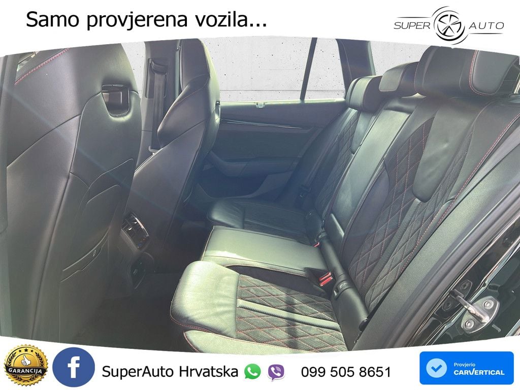 Škoda Octavia Combi RS 2.0 TDI (200 KS) DSG LED+GR SJED+ACC