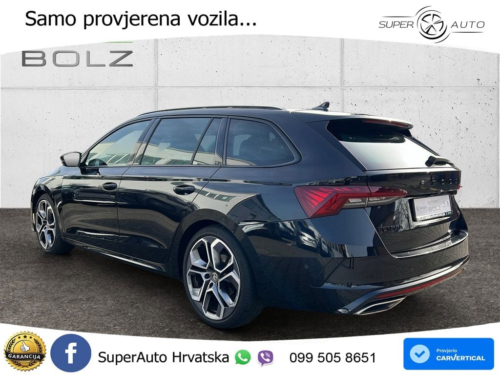 Škoda Octavia Combi RS 2.0 TDI (200 KS) DSG LED+GR SJED+ACC