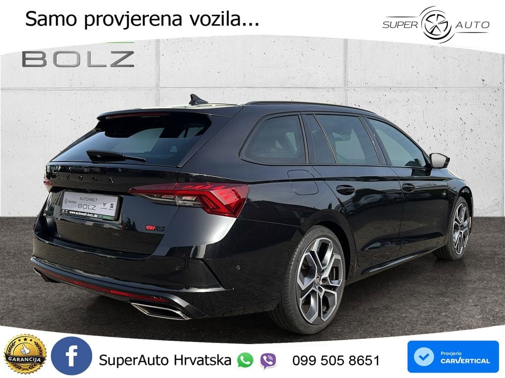 Škoda Octavia Combi RS 2.0 TDI (200 KS) DSG LED+GR SJED+ACC