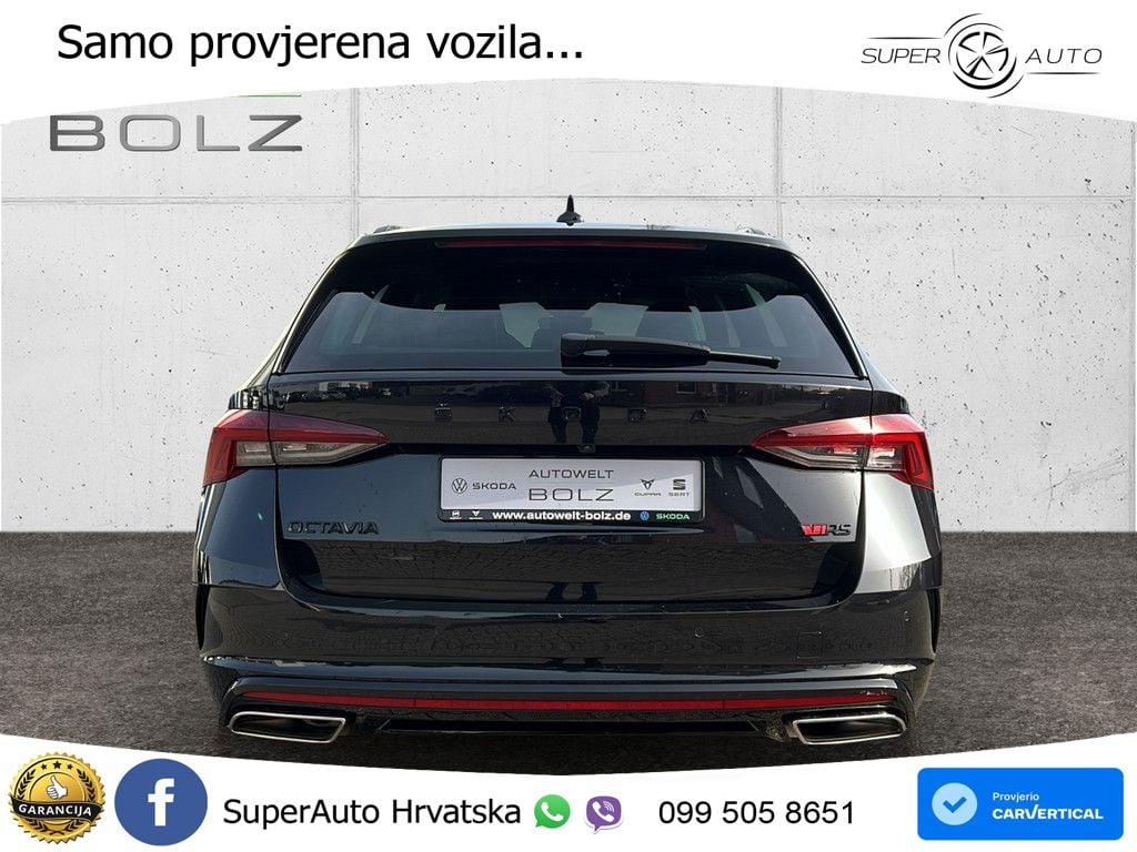 Škoda Octavia Combi RS 2.0 TDI (200 KS) DSG LED+GR SJED+ACC