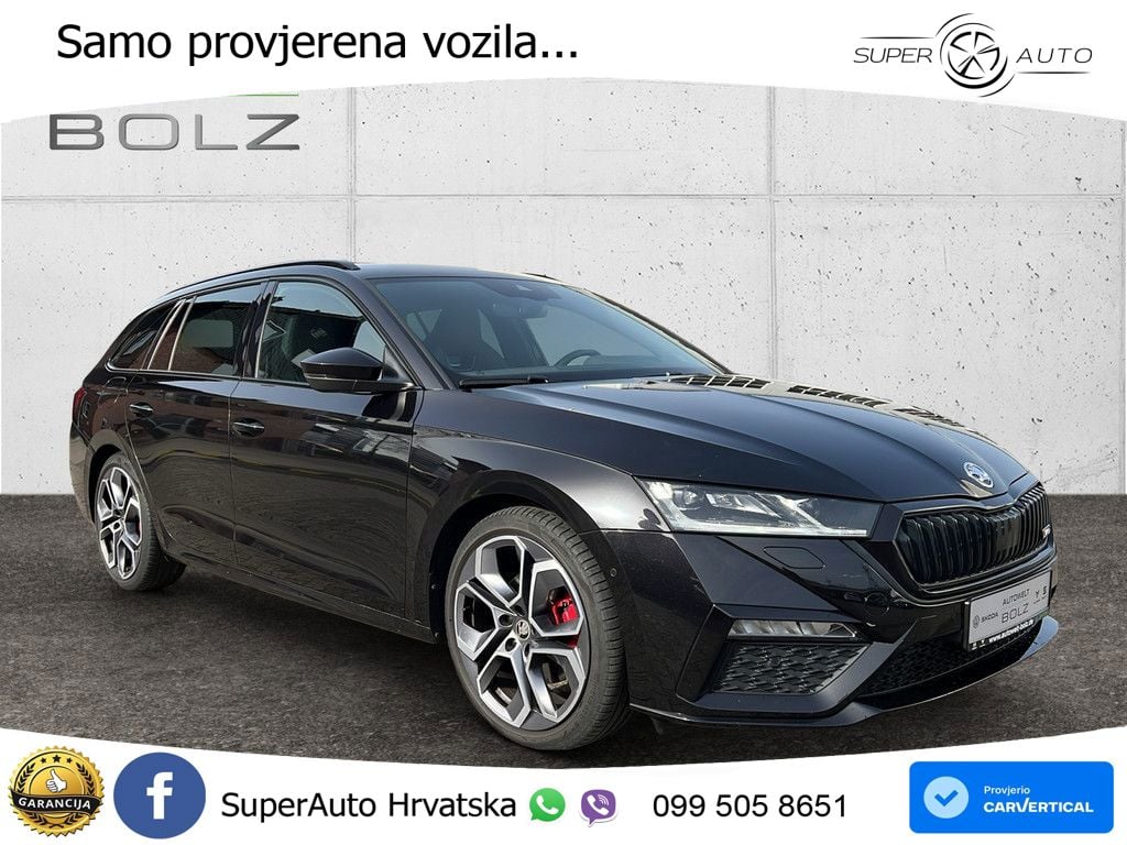 Škoda Octavia Combi RS 2.0 TDI (200 KS) DSG LED+GR SJED+ACC