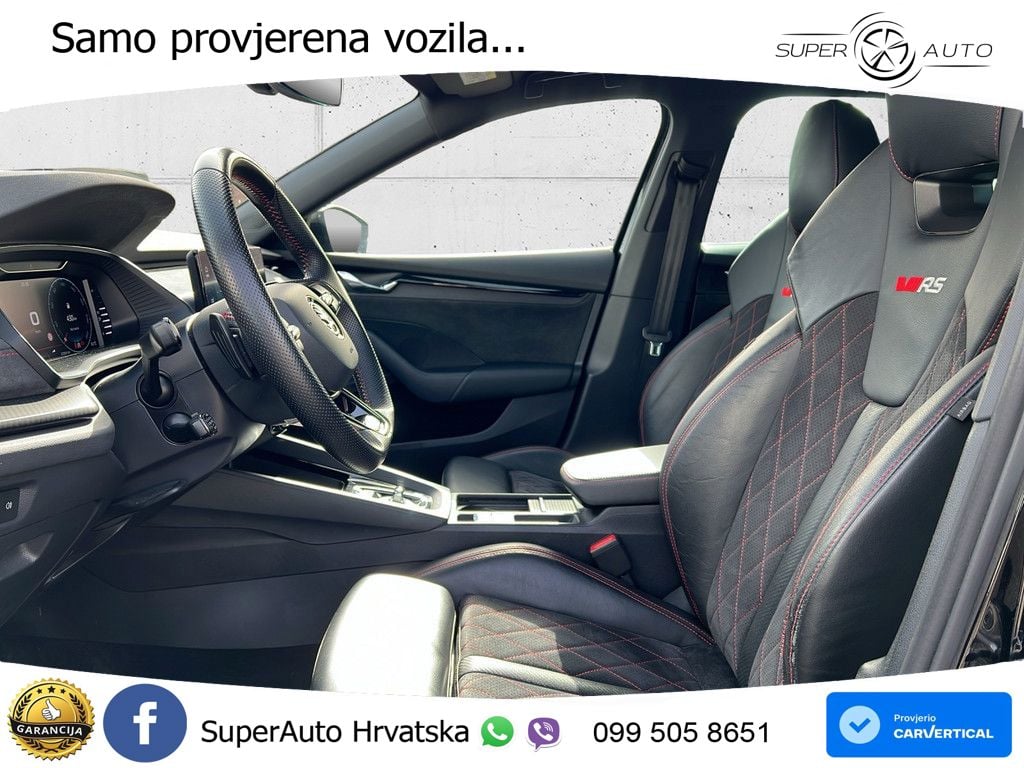 Škoda Octavia Combi RS 2.0 TDI (200 KS) DSG LED+GR SJED+ACC