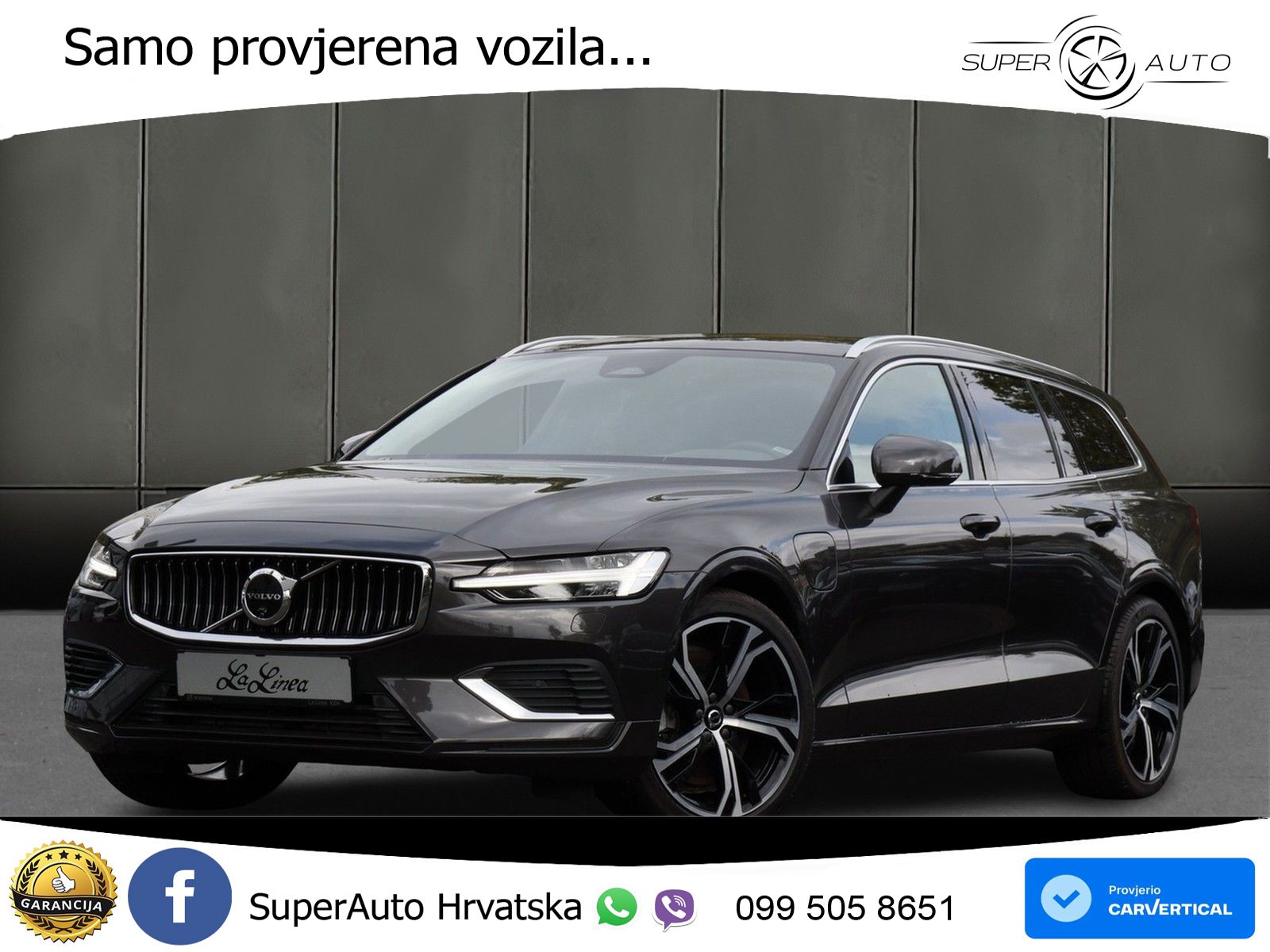 Volvo V60 2.0 T6 AWD Geartronic LED+GR SJED+ACC
