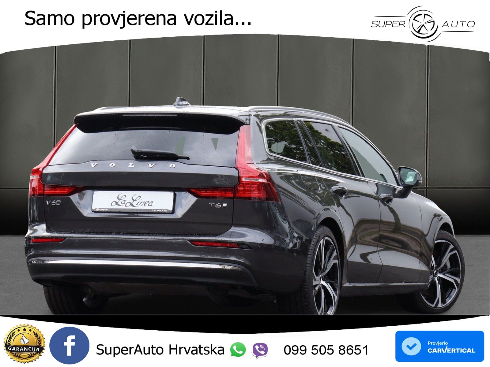 Volvo V60 2.0 T6 AWD Geartronic LED+GR SJED+ACC