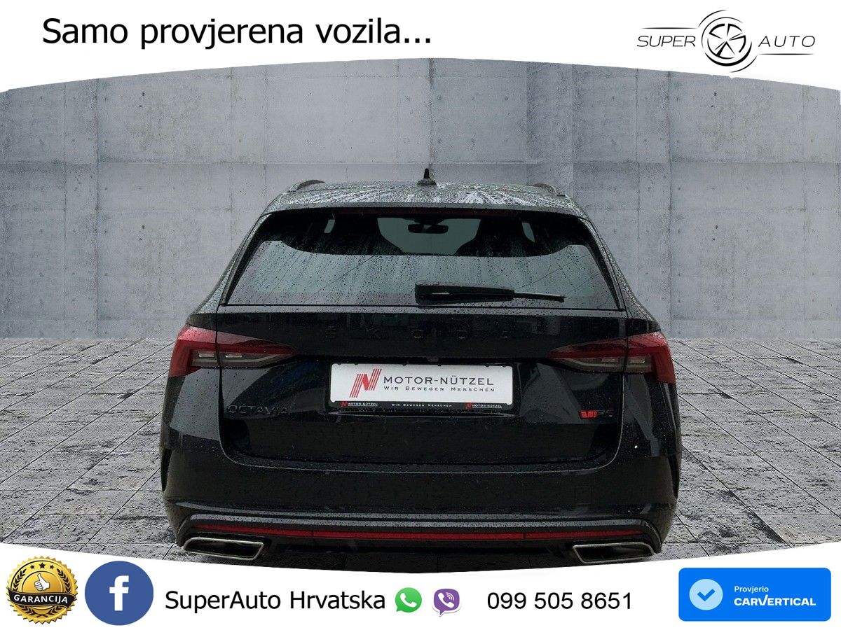 Škoda Octavia Combi RS 2.0 TDI (200 KS) 4x4 DSG LED+GR SJED+ACC