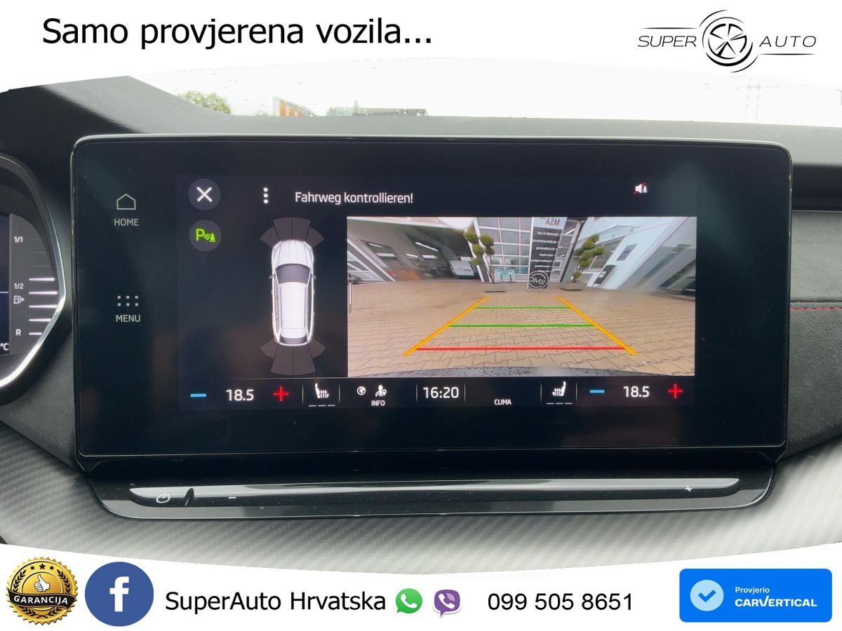 Škoda Octavia Combi RS 2.0 TDI (200 KS) 4x4 DSG LED+GR SJED+ACC