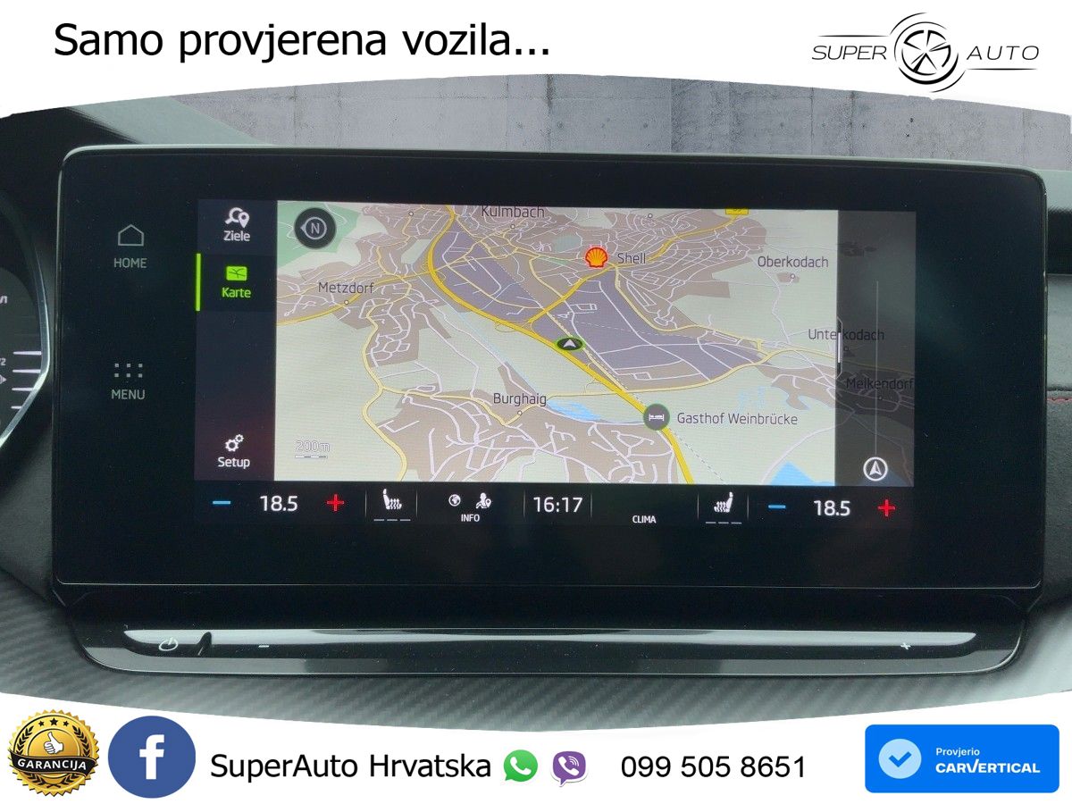 Škoda Octavia Combi RS 2.0 TDI (200 KS) 4x4 DSG LED+GR SJED+ACC