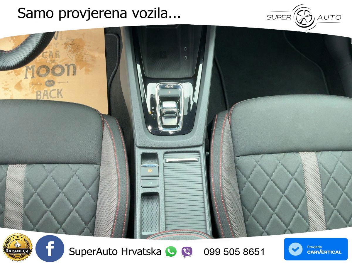 Škoda Octavia Combi RS 2.0 TDI (200 KS) 4x4 DSG LED+GR SJED+ACC