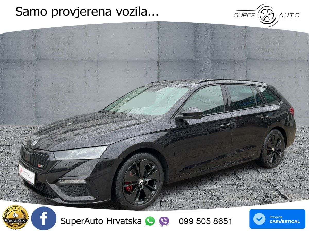 Škoda Octavia Combi RS 2.0 TDI (200 KS) 4x4 DSG LED+GR SJED+ACC