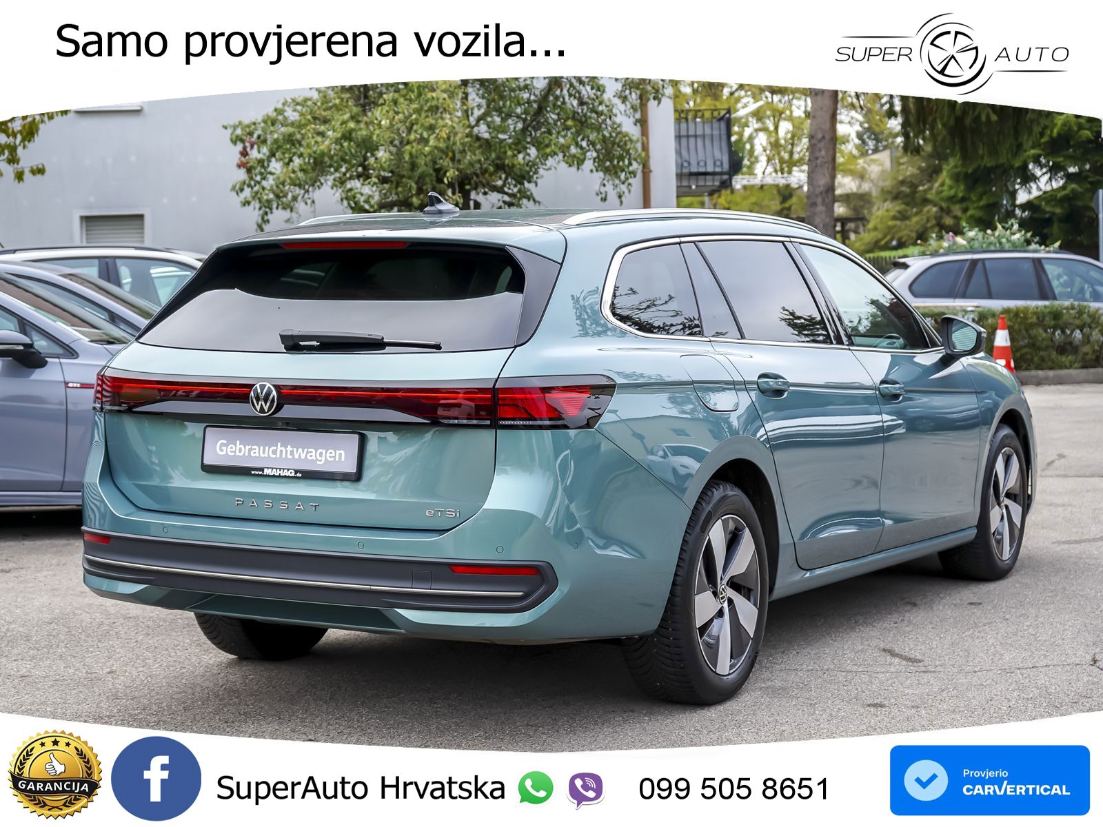 Volkswagen Passat Variant 1.5 eTSI (150 KS) DSG Business LED+GR SJED+ACC