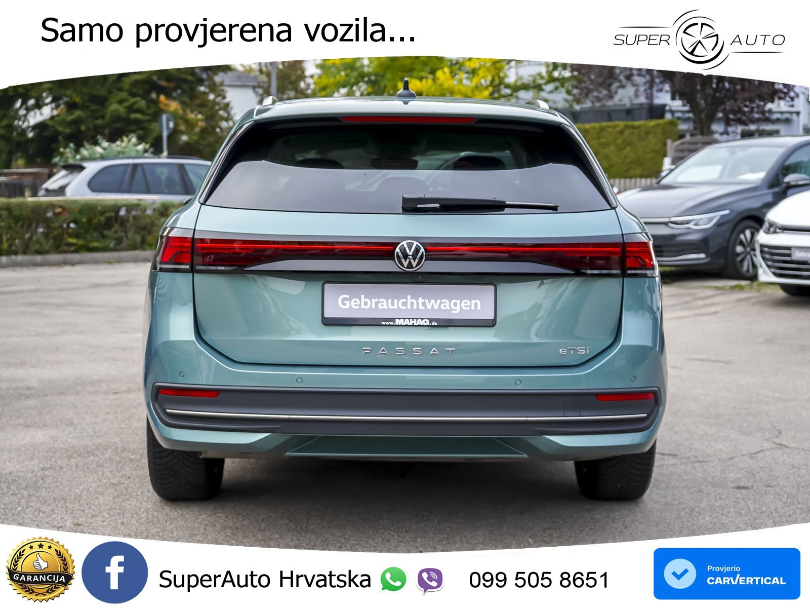 Volkswagen Passat Variant 1.5 eTSI (150 KS) DSG Business LED+GR SJED+ACC
