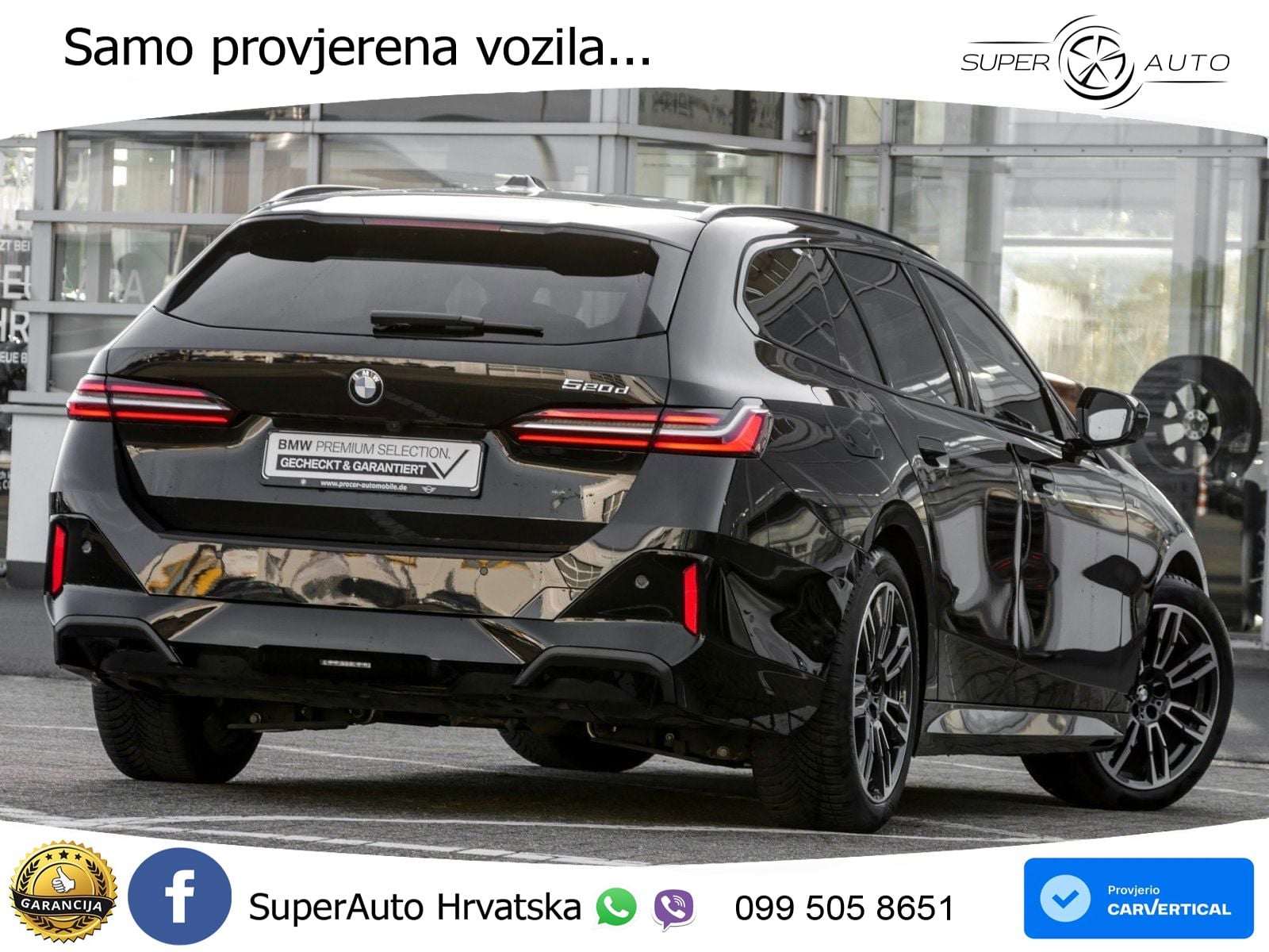 BMW 520d Touring (197 KS) Steptronic M Sport LED+GR SJED+ACC