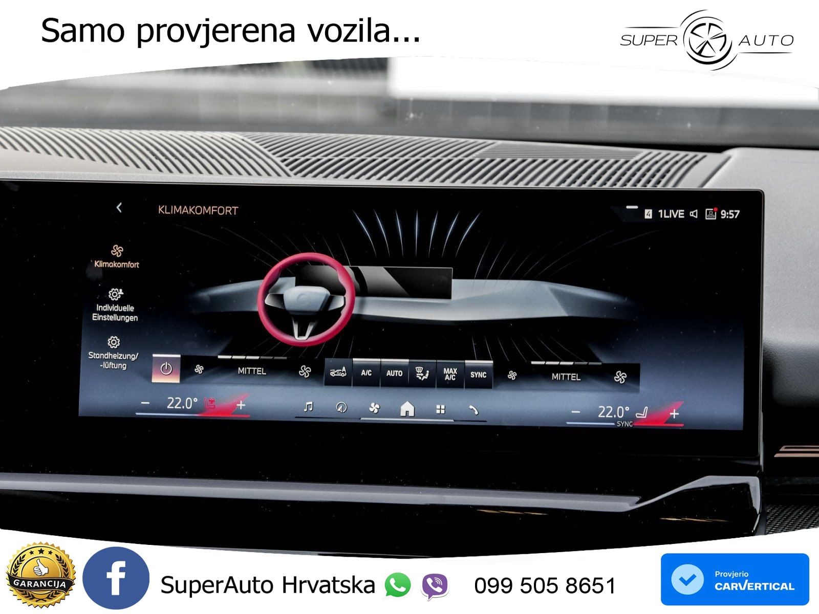 BMW 520d Touring (197 KS) Steptronic M Sport LED+GR SJED+ACC